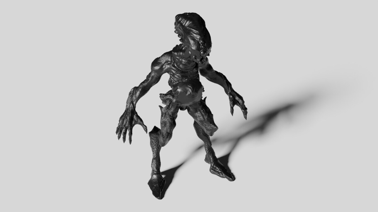 3Dオリジナルキャラクターを制作します 可愛いキャラからスカルプトによるリアルなデザインも！ イメージ1