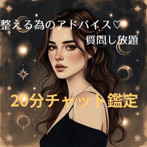 チャット鑑定　恋愛　迷いを整えるチャット占います 迷った今に寄り添うチャット鑑定!声を出さなくても大丈夫！ イメージ1