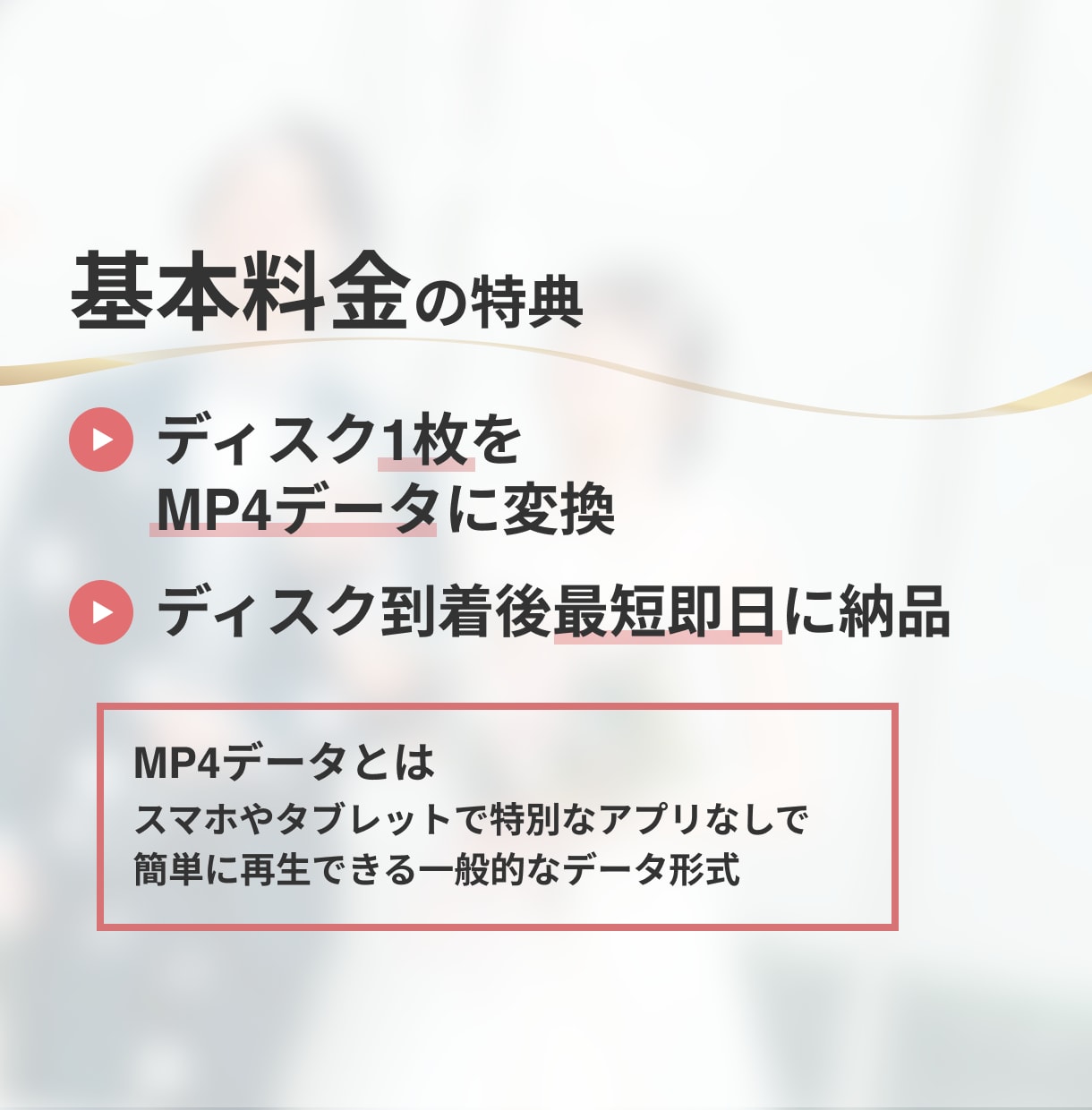 ココナラ最安値！結婚式DVDをスマホで観れます 大切な思い出をいつでも手元に！実績多数のKSK制作代行 イメージ4