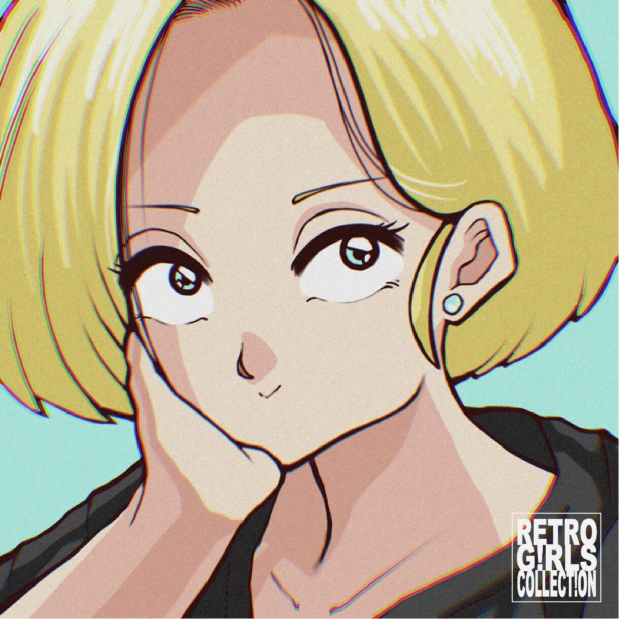 似顔絵などのイラストを制作します 画風は添付画像のようなレトロアニメ風にて制作いたします。 イメージ2