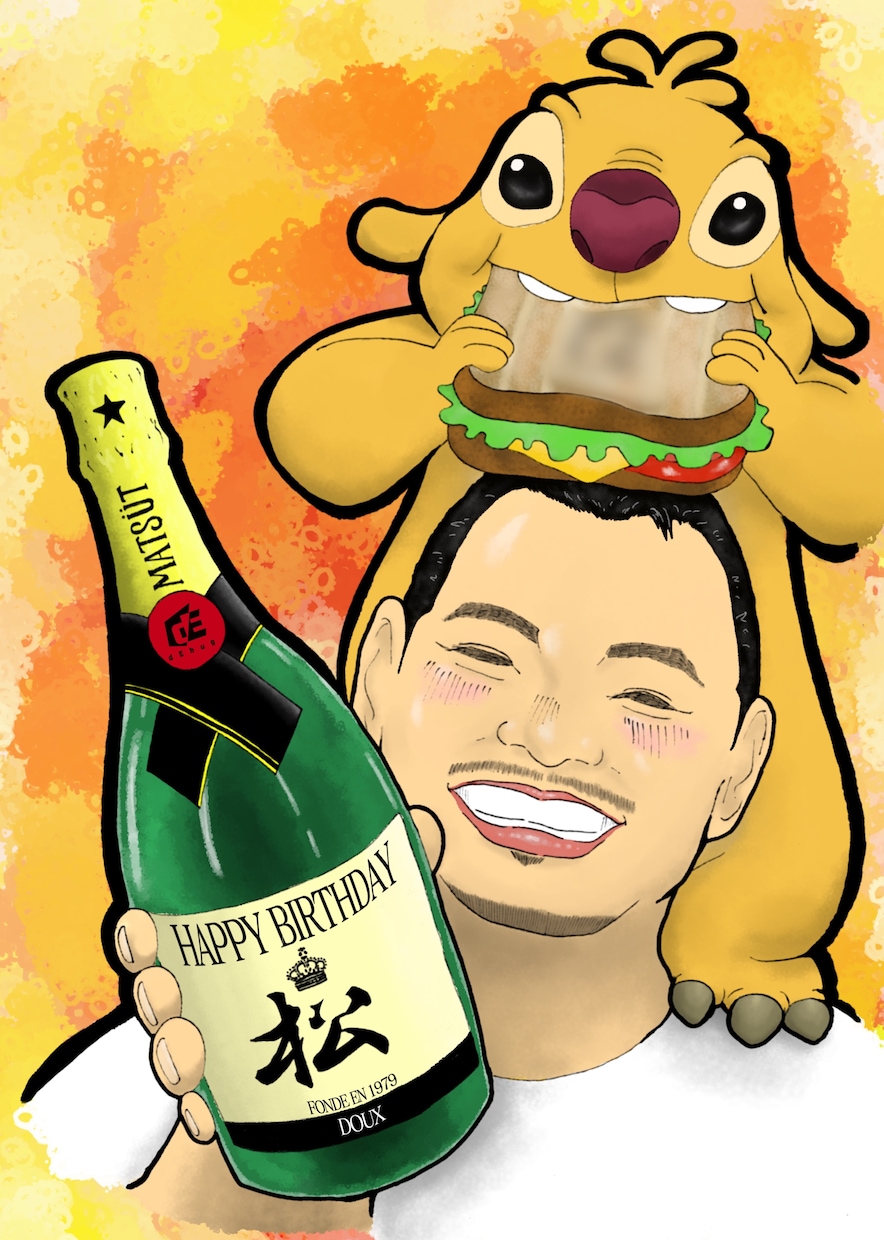 大切な人へのプレゼントやご自身用の似顔絵描きます 最短納期1日！急なプレゼントにも極力対応します！ イメージ2