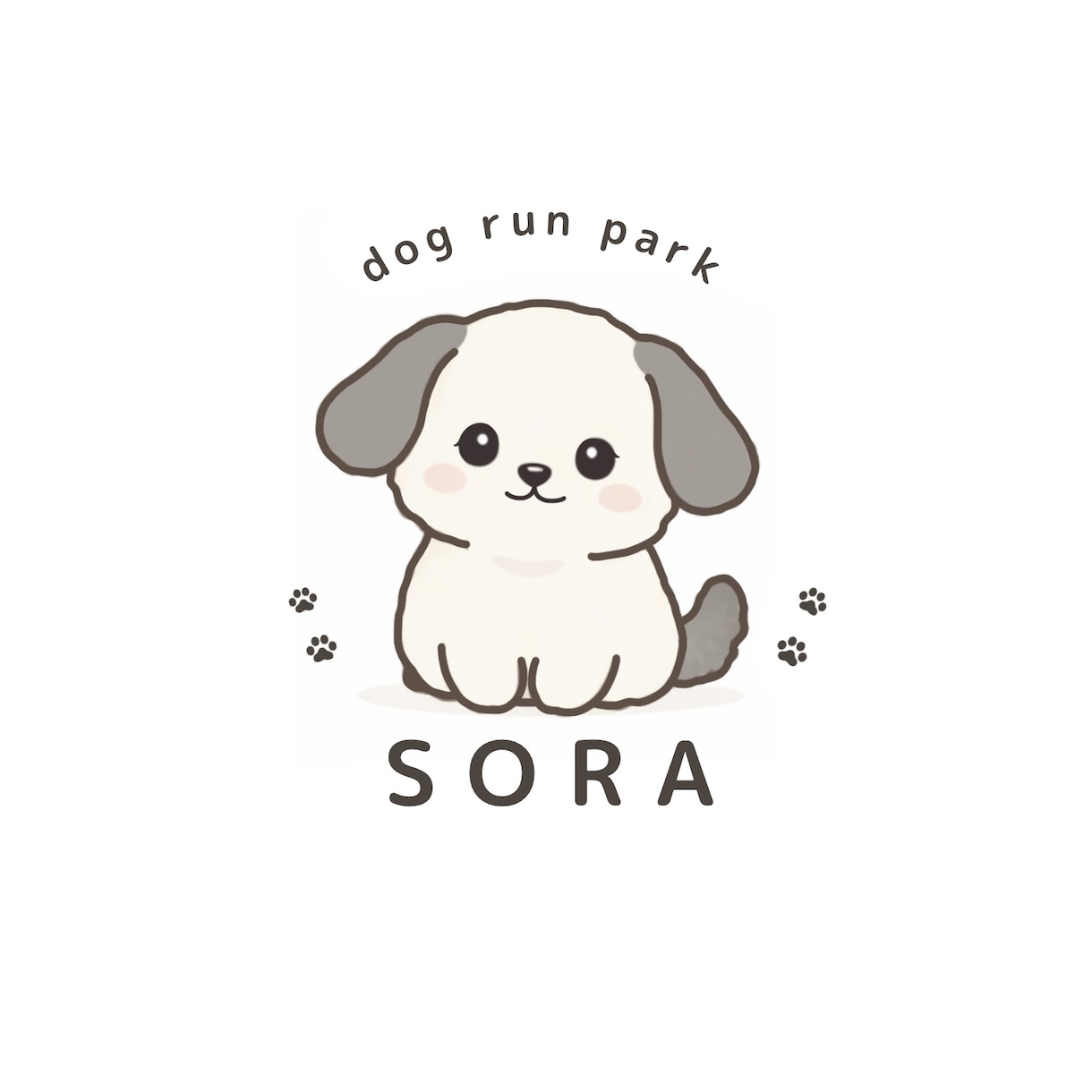 犬ロゴ｜犬サロン・グッズショップのロゴ制作します ペットサロン｜犬グッズ｜ハンドメイド｜ショップロゴ｜淡色 イメージ4