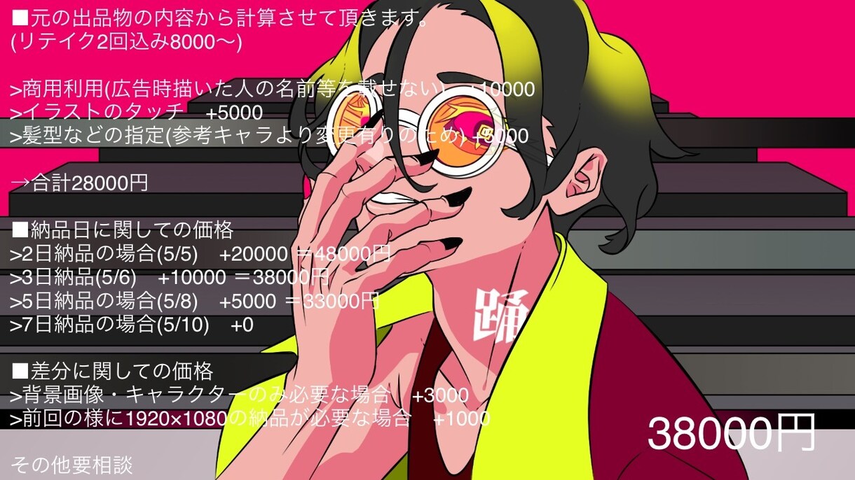 Youtubeのサムネイルイラスト作成します 一枚絵からキャラ単体全身まで描きます イメージ5