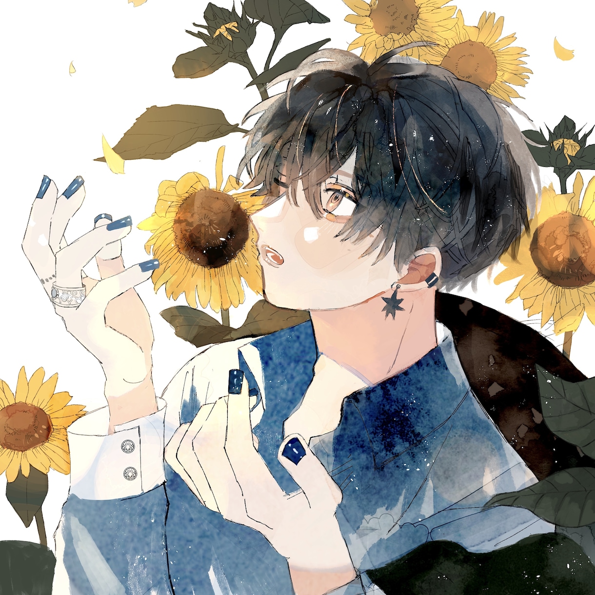 商用利用OK、背景あり１枚絵男の子描きます オリジナルイラストで、貴方だけの男の子描きます イメージ4