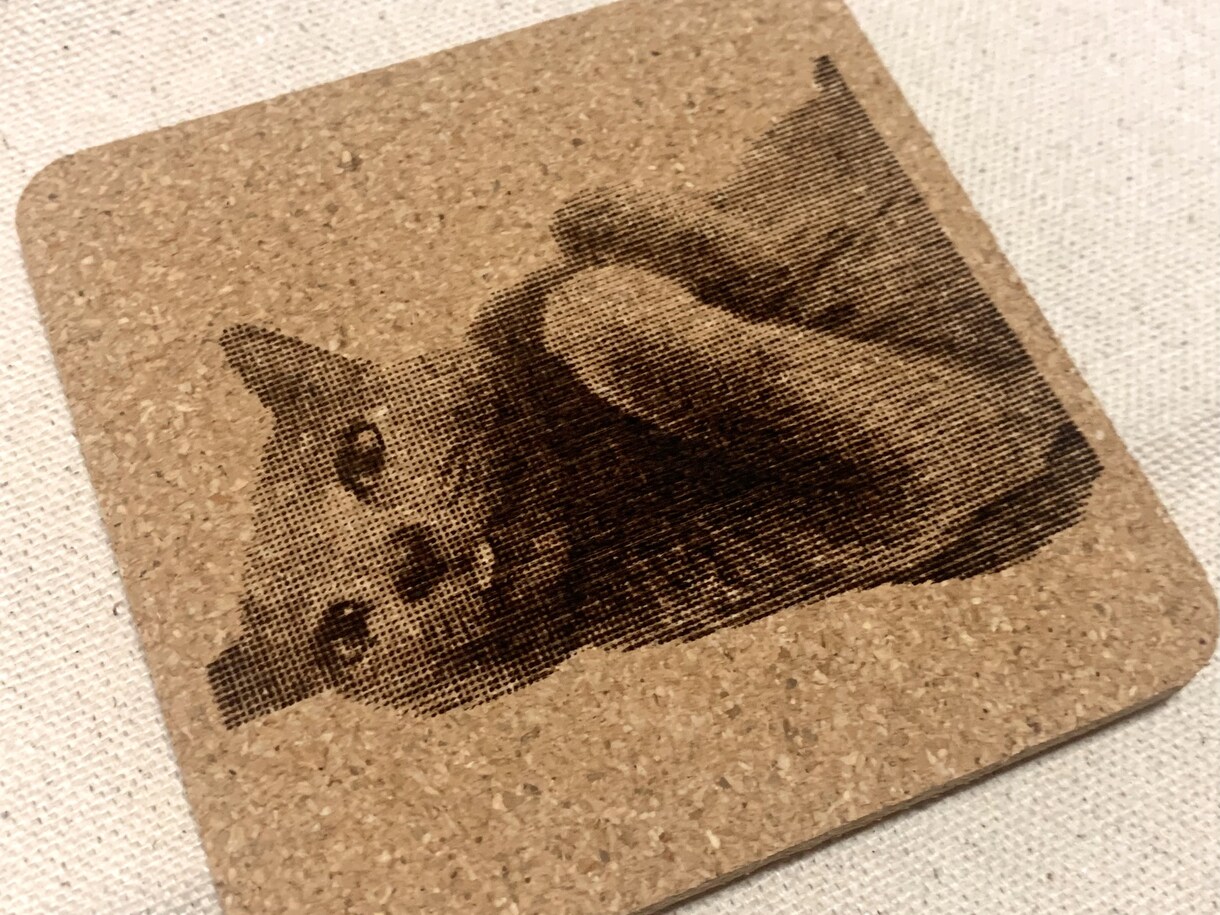 ペットの写真をオリジナルコースターにします ペットのオリジナルアイテムを作りませんか？ イメージ6