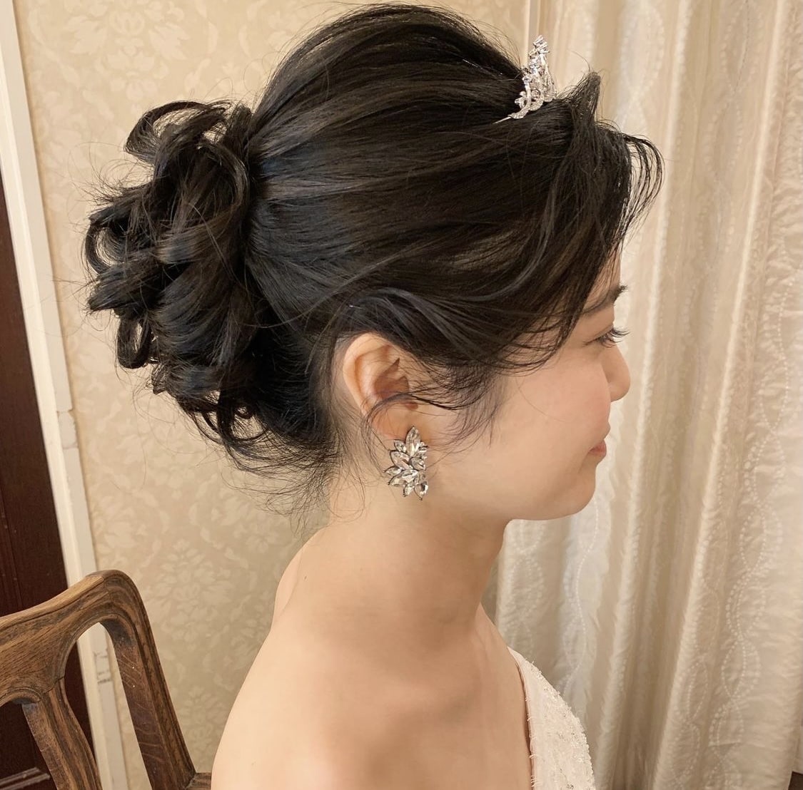 お顔タイプからウェディングヘアをご提案します 絶対後悔しないウェディングヘアを一緒にみつけます！！ イメージ6
