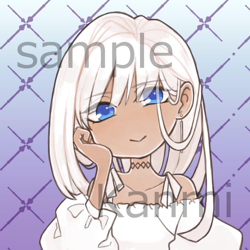 ふんわりかわいい♪SNSアイコン作成いたします ご指定に沿って厚塗りのかわいいイラストに仕上げます。 イメージ7