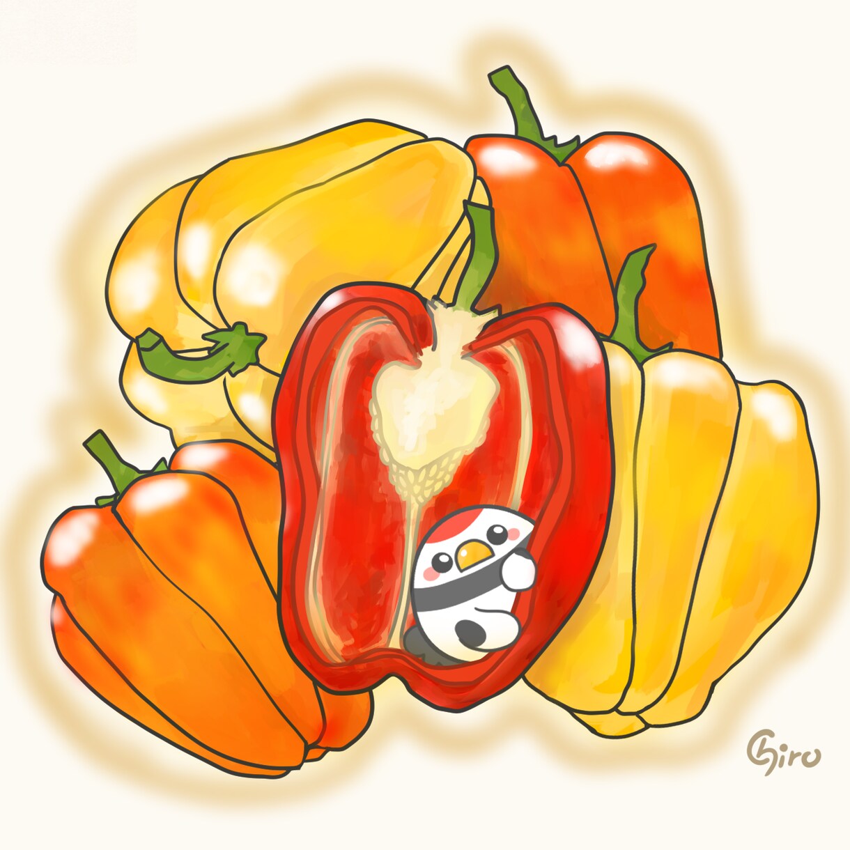 写真からまるかわいいキャラクターのイラスト描きます 可愛く癒されイラストを作成いたします！アイコン１つプレゼント イメージ6