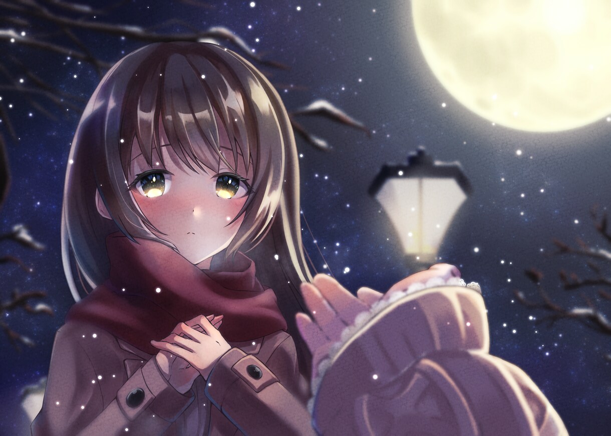 癒しや暖かい一枚イラストを描きます 映える女の子のイラストを描かせて頂きます！ イメージ7