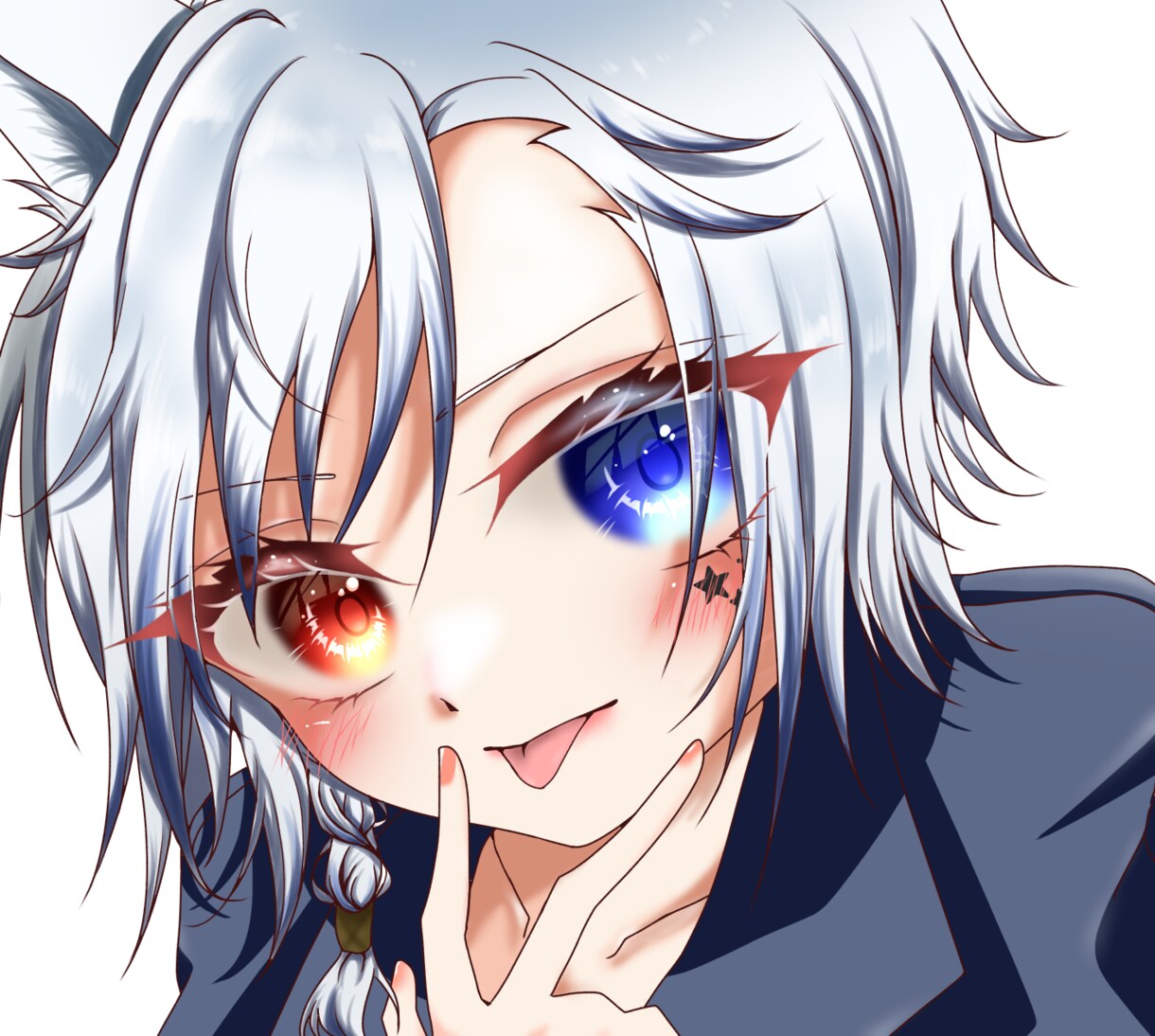 キラキラの目のアイコン・OC1枚絵描きます 可愛い女の子が得意です！あなたのためのアイコン描きます！ イメージ5