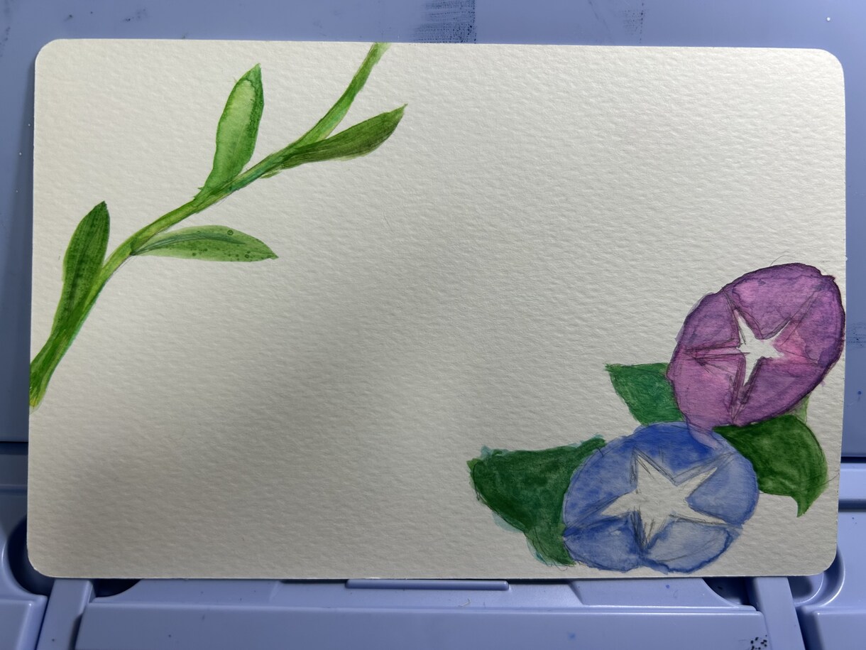 世界に一つだけのメッセージカード作ります お好きな植物教えてください！お描きいたします！ イメージ1