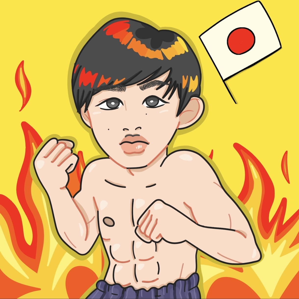 2名まで追加料金なし★目を引く似顔絵お描きします ココナラ利用開始記念価格1人1000円～大人数大歓迎♪ イメージ3