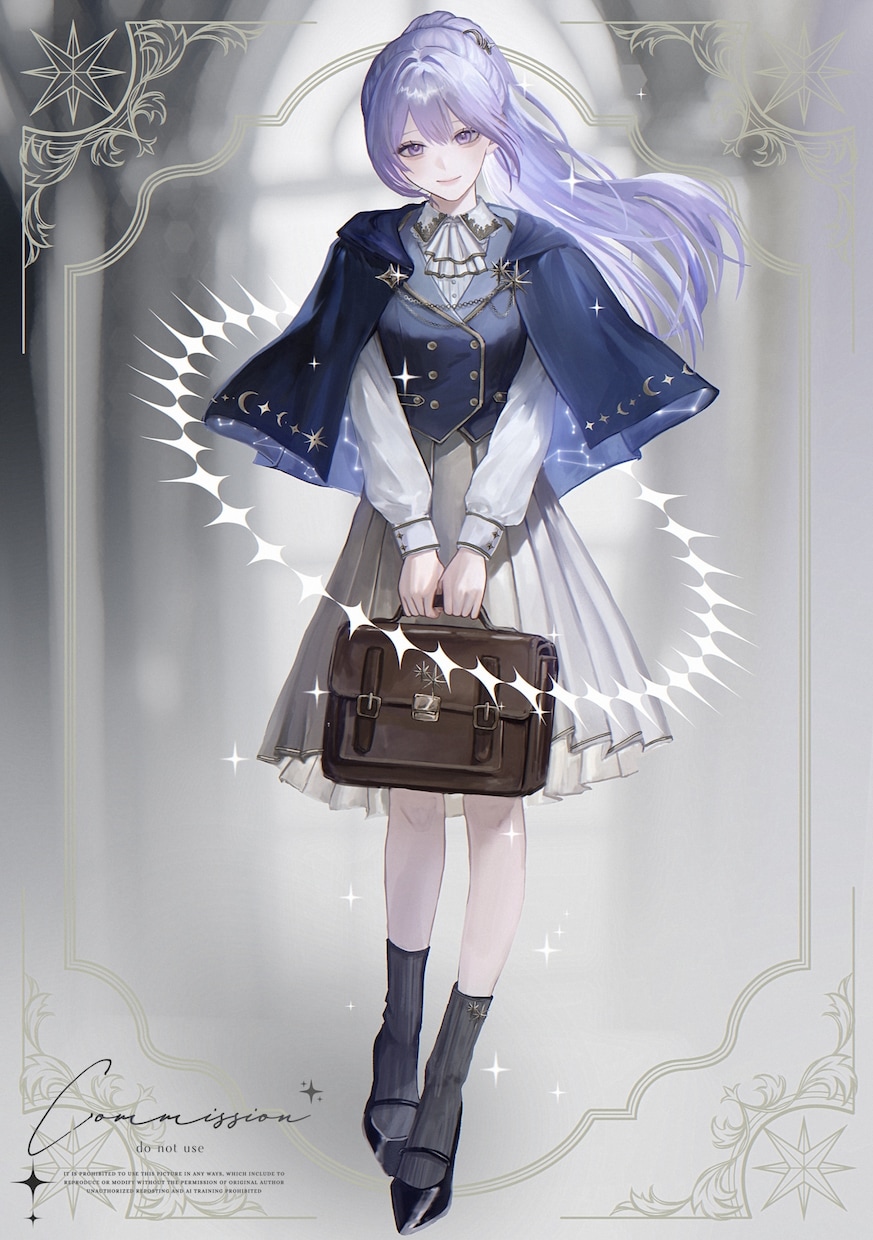 商用/短納期◎厚塗り1枚絵描きます 男女問わず◎キービジュ/グッズ/パネル開け/配信/歌みた イメージ5