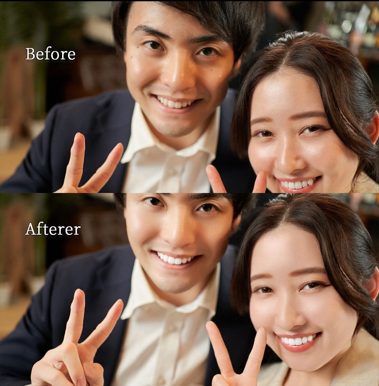 自然に美しく人物写真の加工いたします クオリティ重視、品質保証致します。 イメージ7