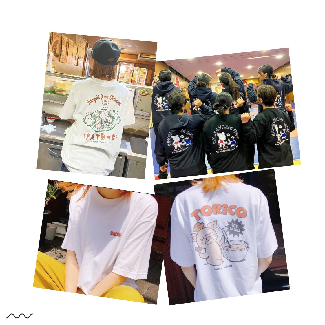 T-shirtなどのアパレルデザイン提供します シンプルなデザイン〜イラスト入りまで幅広くご対応いたします。 イメージ7
