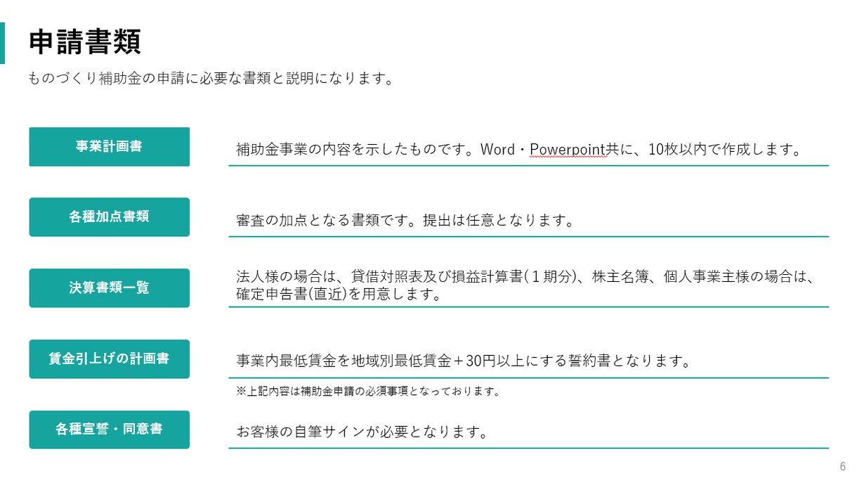 ものづくり補助金の事業計画書を作成します 平均以上の高採択率|最短3日で納品|支援実績多数 イメージ6