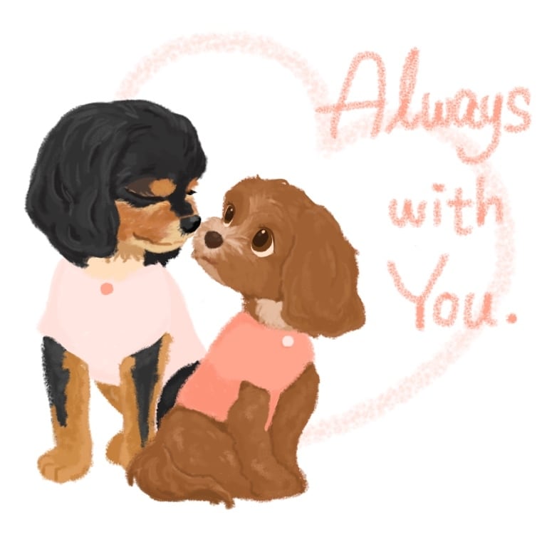 ペットのイラスト描きます キャラクター風タッチで描く愛犬、愛猫 イメージ2