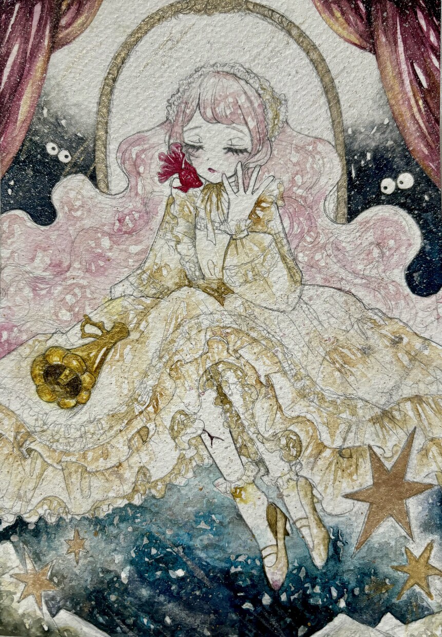 可愛いらしい水彩イラストを描きます あなただけの世界を表現します！ イメージ4