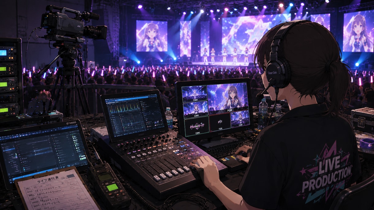 高品質◎あなたの生放送・ライブ配信代行します 完全リモートも対応。制作会社がこだわり抜いて低価格実現！ イメージ2