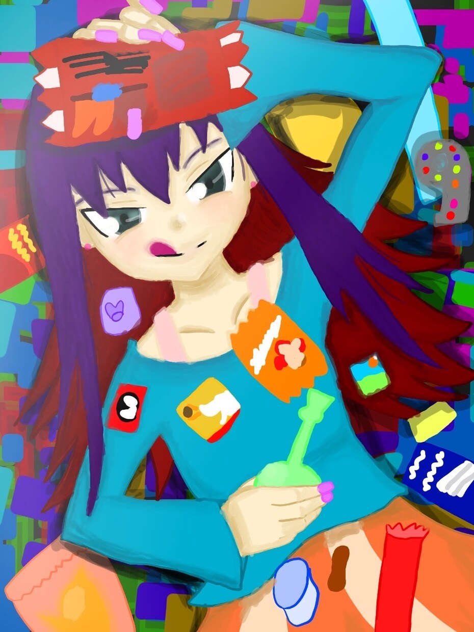 簡単かオリキャラアイコン作ります オリキャラのアイコンが欲しいそんな時ありませんか？ イメージ3