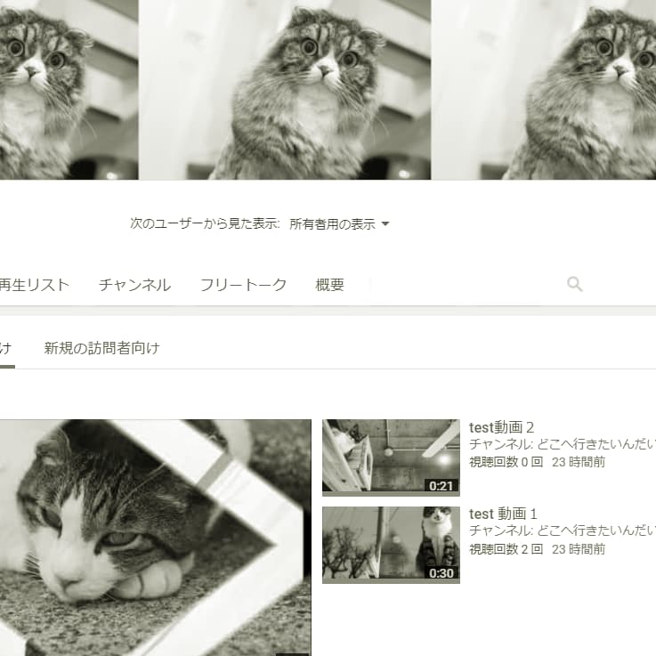 YouTubeのトップページカスタマイズ教えます チャンネル登録数増、チャンネルのトップページカスタム設定方法 イメージ1