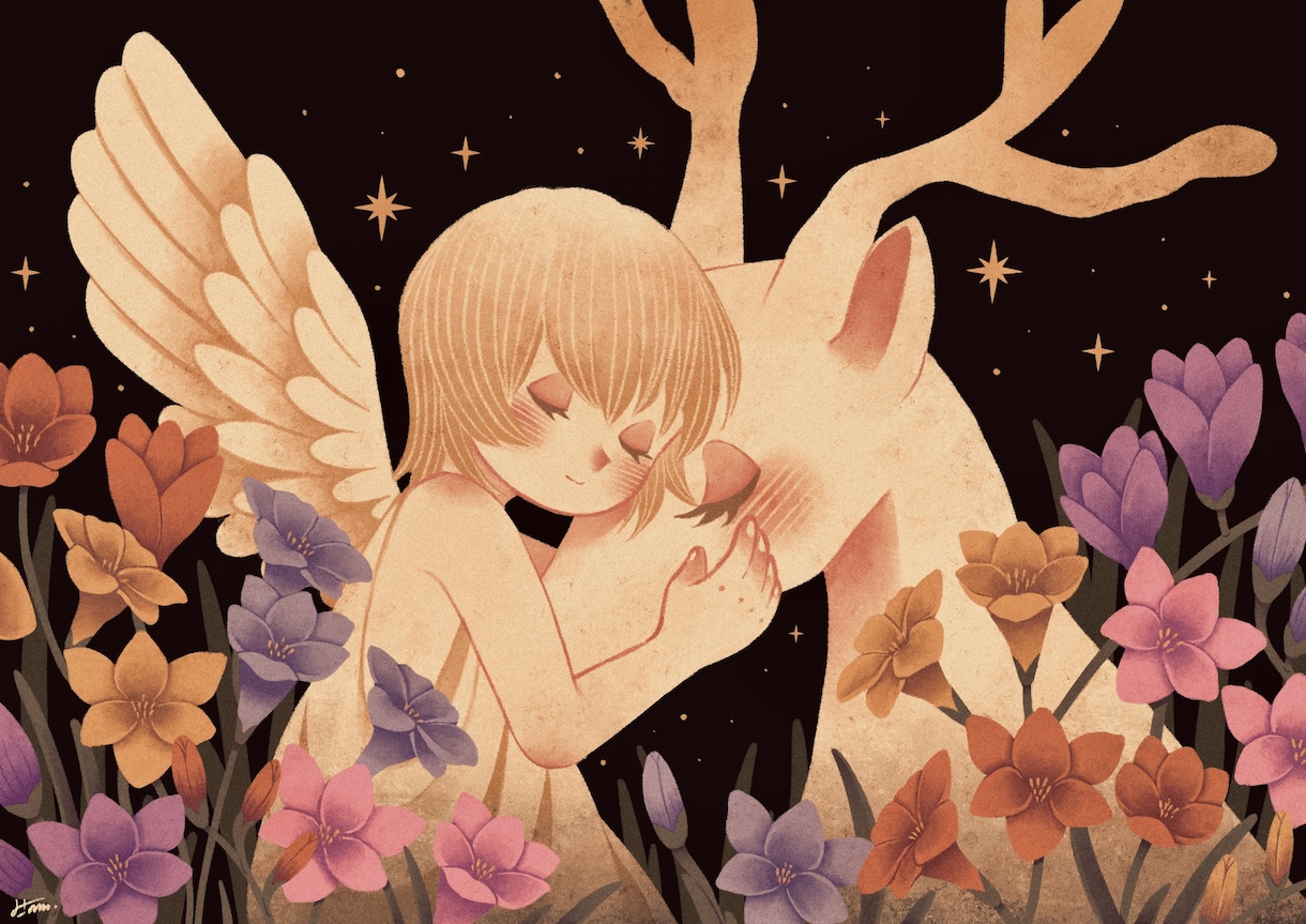 絵本のようなイラストをお描きします 優しい絵本風テイストで素敵なイラストをお届けします！ イメージ10