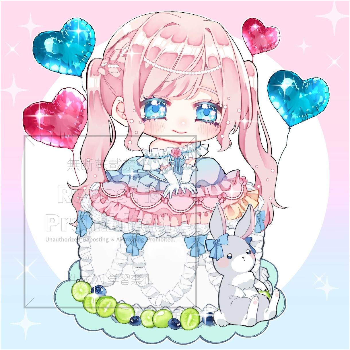最短7日納品｜SNSアイコン承ります SDイラストのみ承ります等身は別でトピックを立てております イメージ4