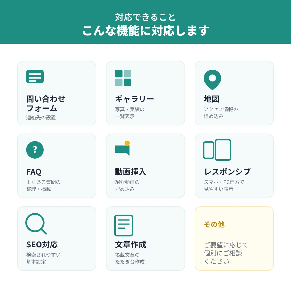 ホームページ制作いたします WordPress等実績ありスピード対応 イメージ2
