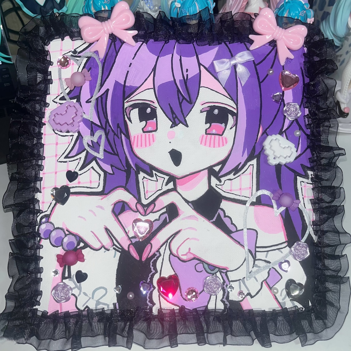 ポップでかわいいアナログイラストをお届けします お部屋にかわいいイラストを飾りたい方に！ イメージ5