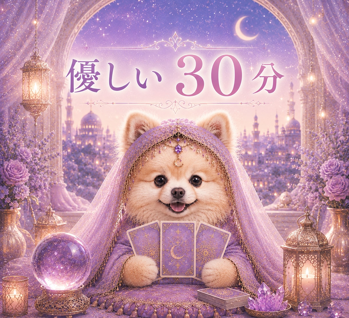 占い☆30分　癒されるメッセージを届けます 優しいオラクルリーディングで癒される時間をしっかり30分 イメージ1
