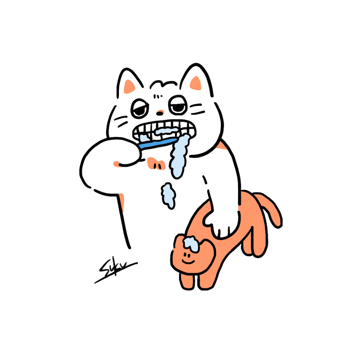 商用OK！ゆるっとかわいいイラストを描きます ～商用・SNSアイコン・贈り物など～ イメージ5
