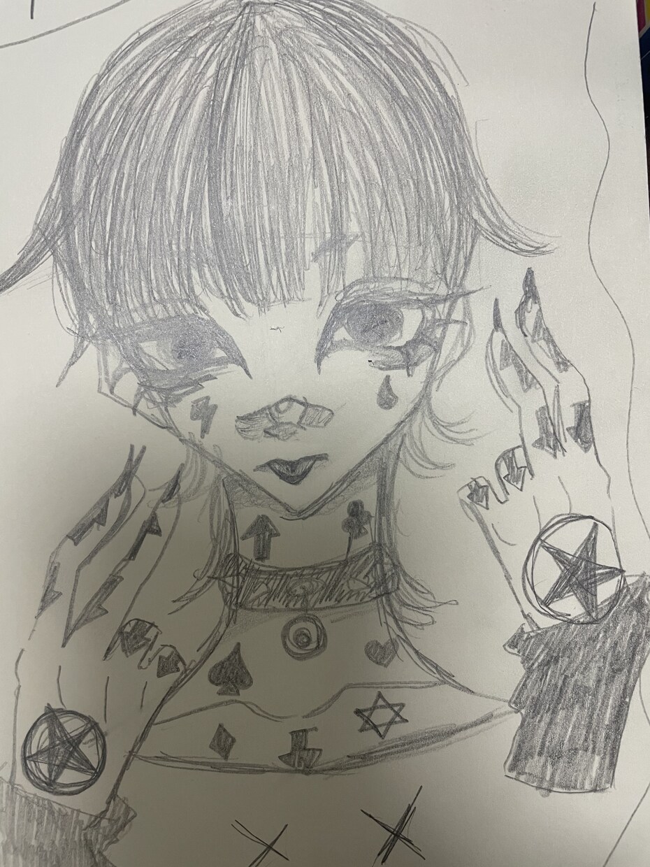 好きなキャラクターを独特な絵柄で書きあげます 貴方の推しキャラを独特の色使いや絵柄で書きあげます._. イメージ5