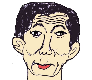 個性的な似顔絵を描きます 似てるか似てないか・でもなんだか味のある・・似顔絵 イメージ3