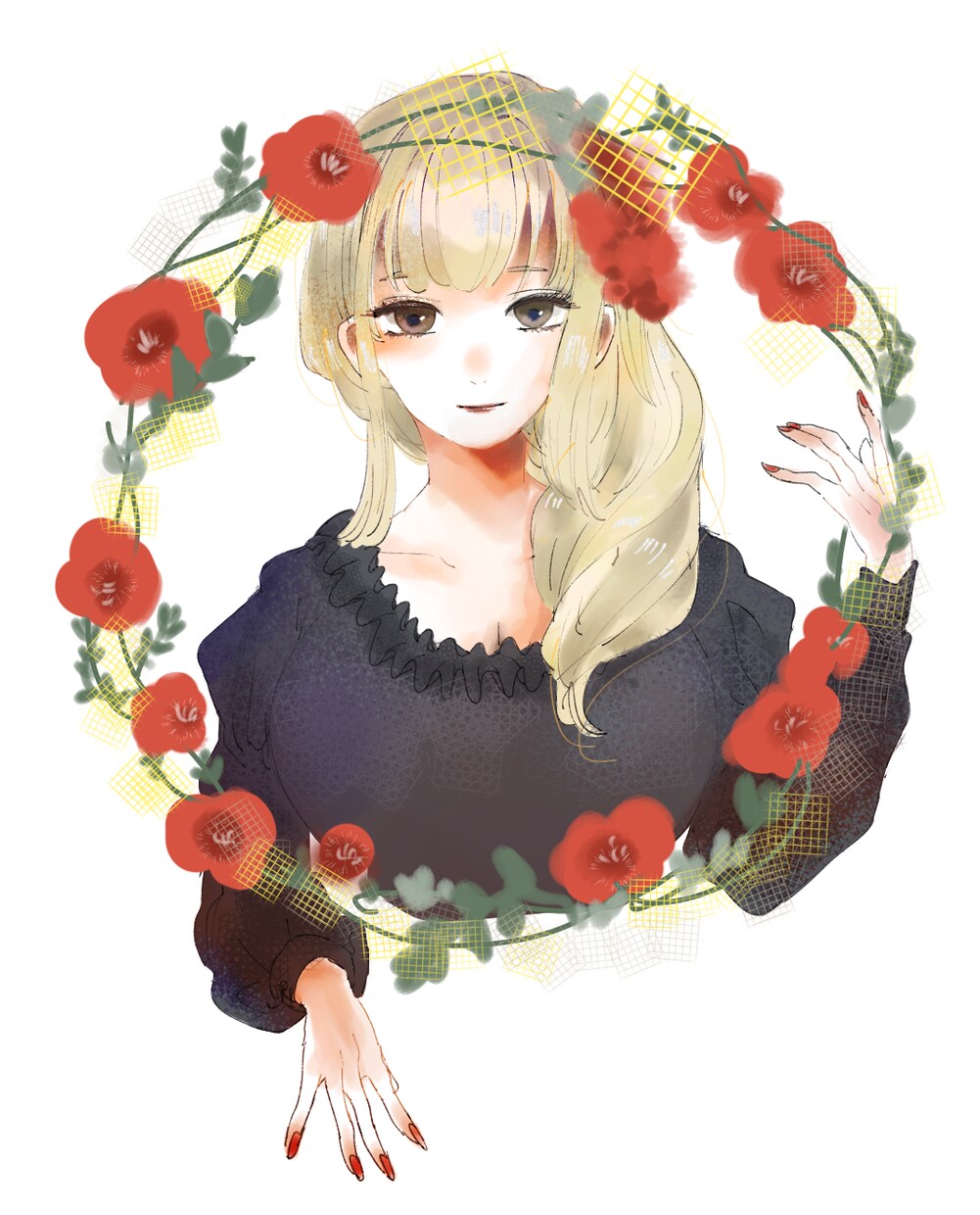 オシャレアイコン、個性なイラスト描きます 個性を生かしたイラスト好き女が描く絵、どうですか？ イメージ4