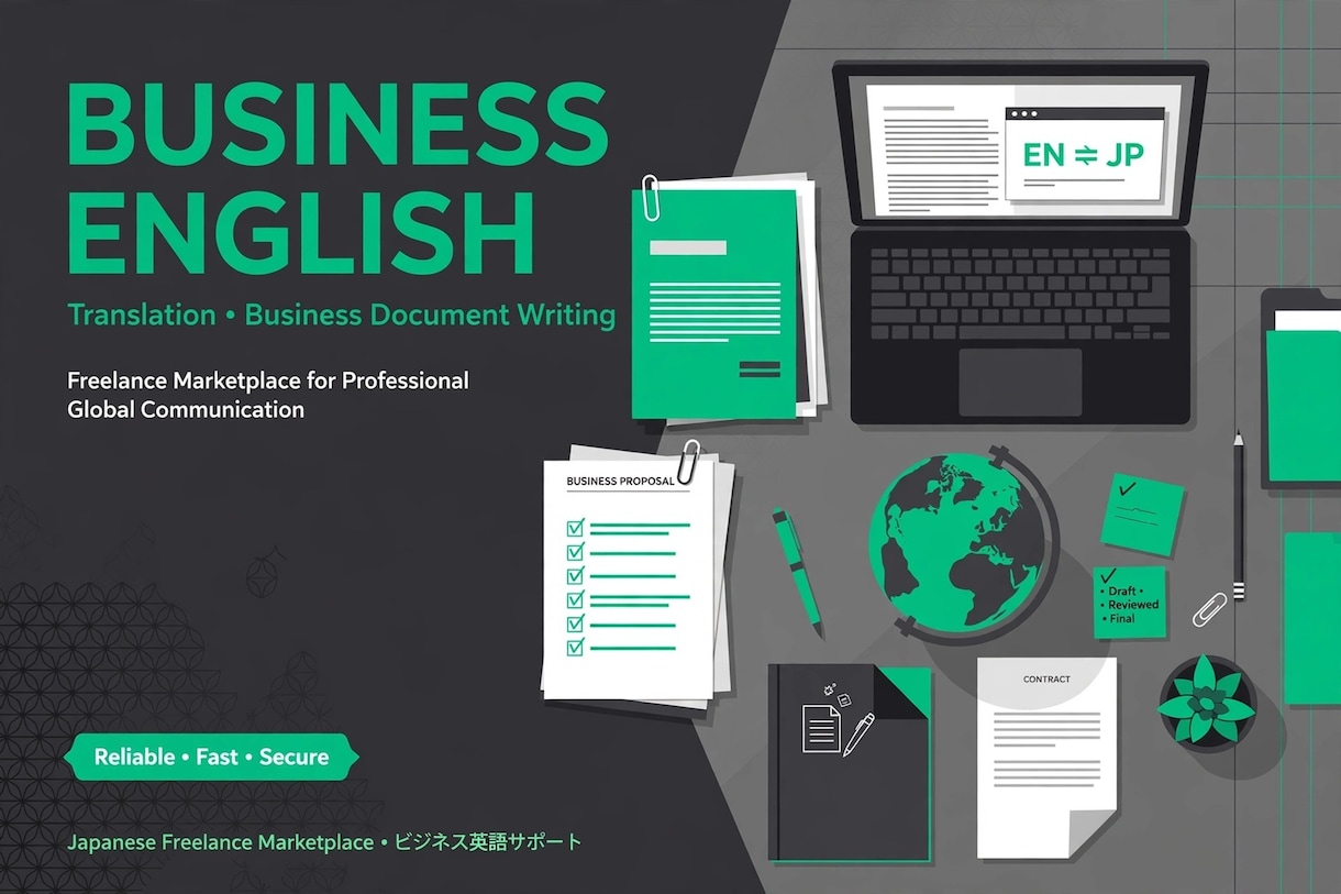 ビジネス英語翻訳・作成を正確に代行します ビジネス英語検定1級・翻訳実績21件のプロ イメージ1