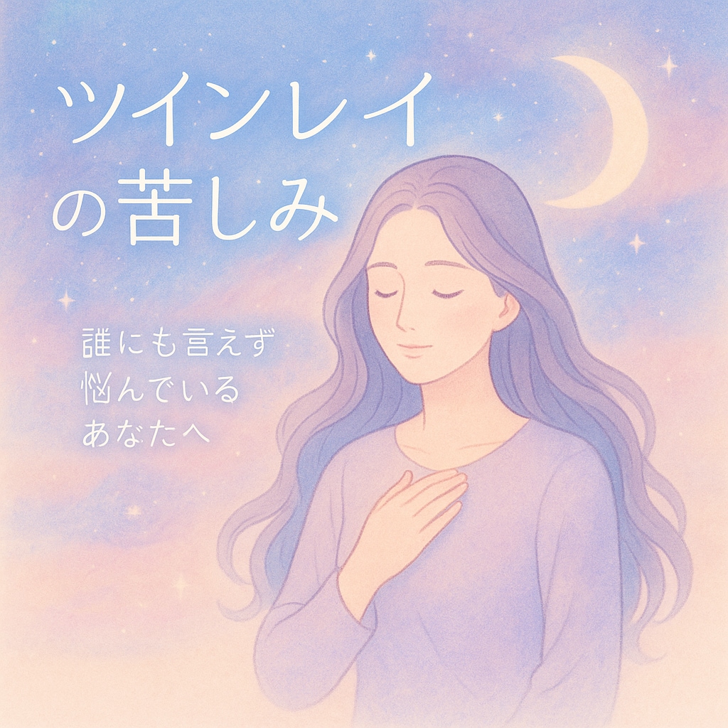 2時間☆ツインレイに悩むあなたの心に寄り添います その胸の痛み、一人で抱えないで―看護師がじっくり傾聴します イメージ2