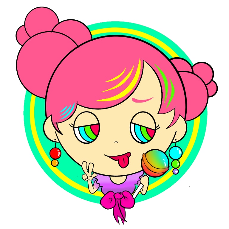 SNSにも！カラフルポップなイラスト描きます SNSやLINEのアイコンに使えるカラフルイラスト イメージ1