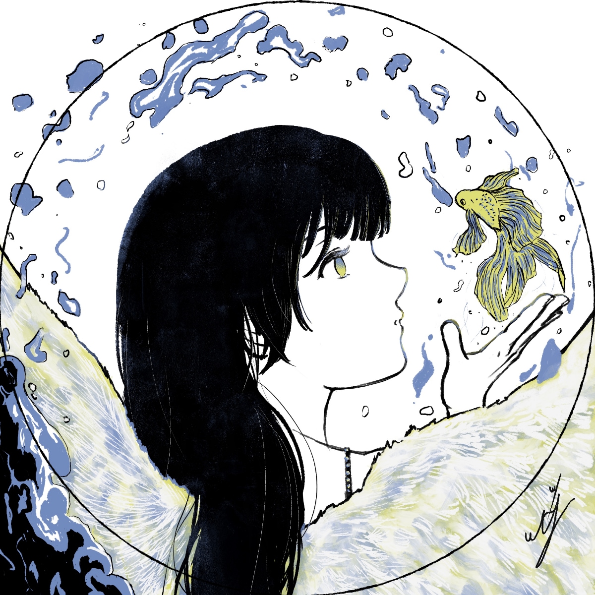 厚塗りやアナログチックな絵柄で描き上げます イラスト、アイコン、サムネなどSNSイラストを描きます！ イメージ1