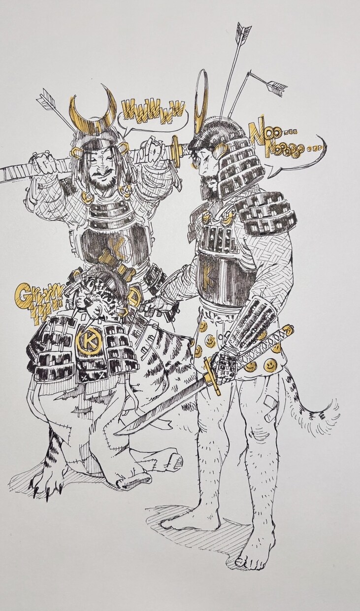 あなたが欲しい絵を描きます 自分だけの「かっこいいのに笑える絵」が手に入る イメージ6