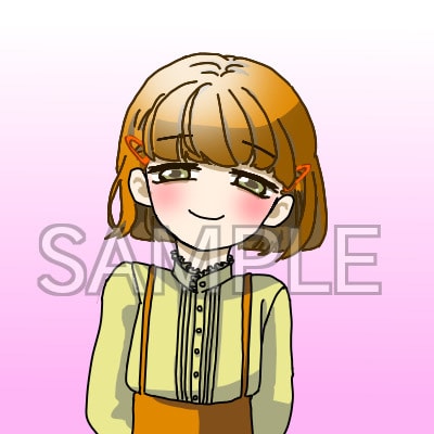 SNS用アイコン描きます 可愛い男の子、女の子描きます！ イメージ2