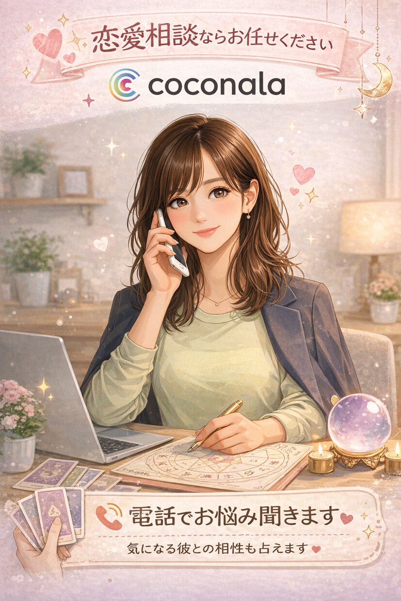 誰にも言えない恋、独りで悩まないで。光を見つけます 味方になって寄り添います。不安な夜を安心に変えましょう。 イメージ1