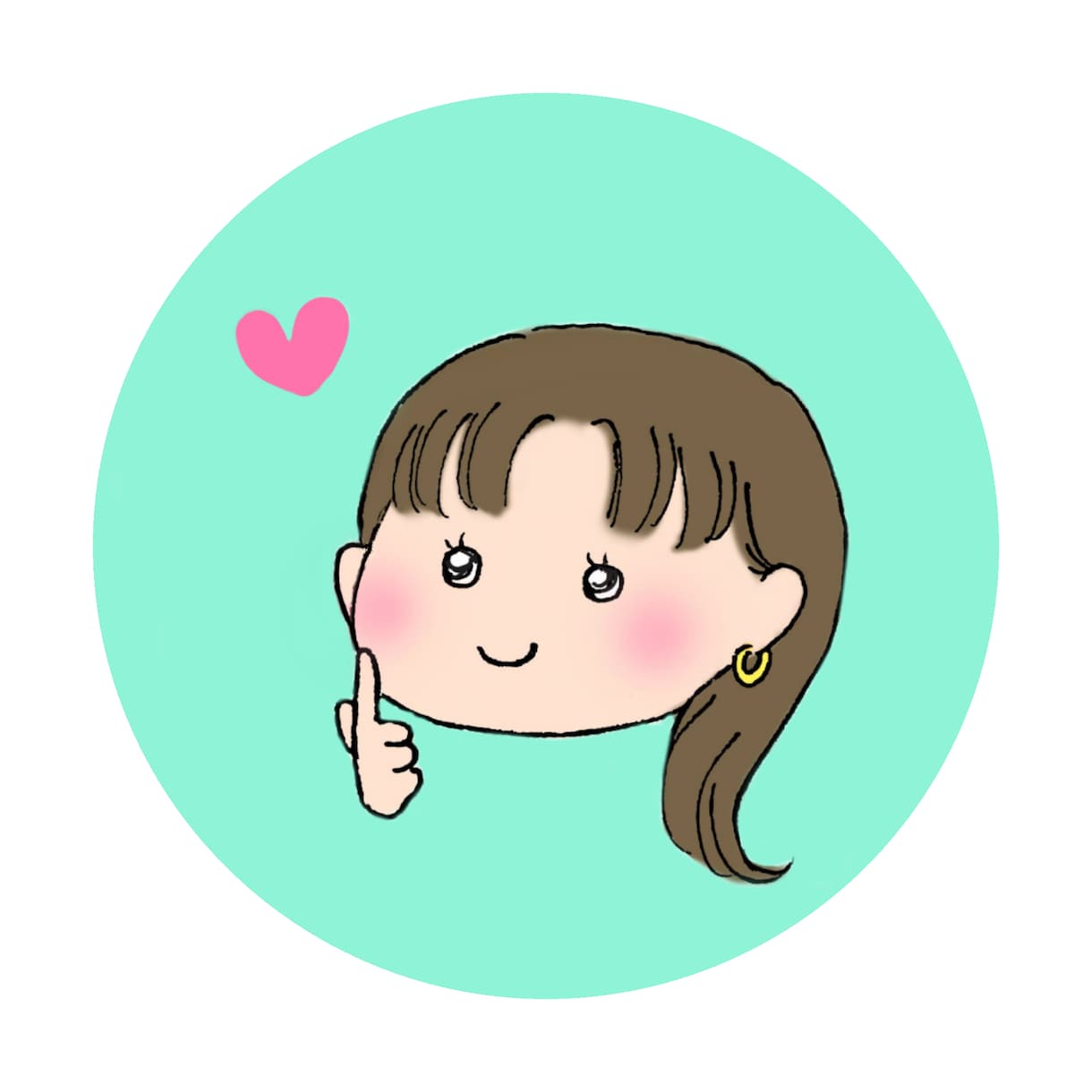 キュートな似顔絵風アイコン描きます 似せることよりもキュートに描くことをメインにしています。 イメージ4