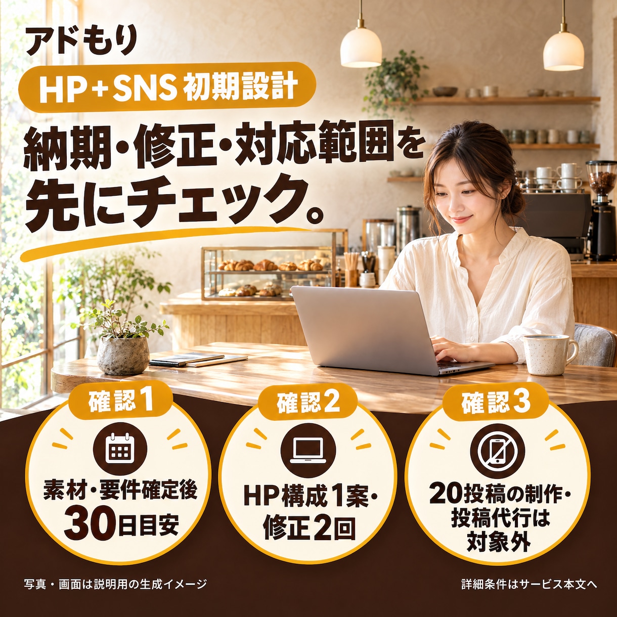 HPとSNSで集客できる仕組みを構築します HP×Instagram×AIのスターターセット イメージ5
