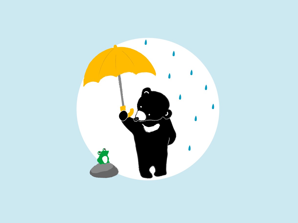 絵本風のほっこりかわいいクマのイラスト描きます 商品を持たせてアピールもOK！ イメージ9