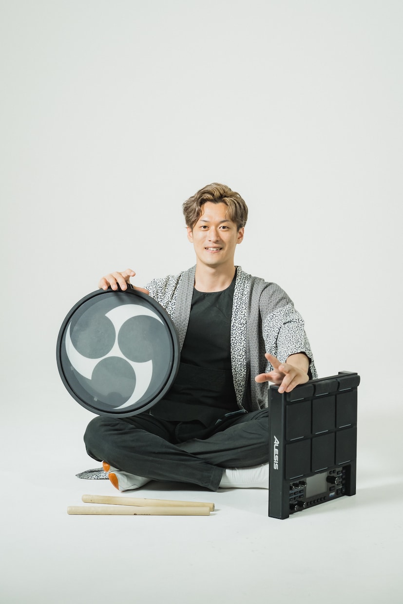 電子和太鼓を用いたレコーディングをいたします 音源では出せないグルーブ感を収録します！ イメージ3