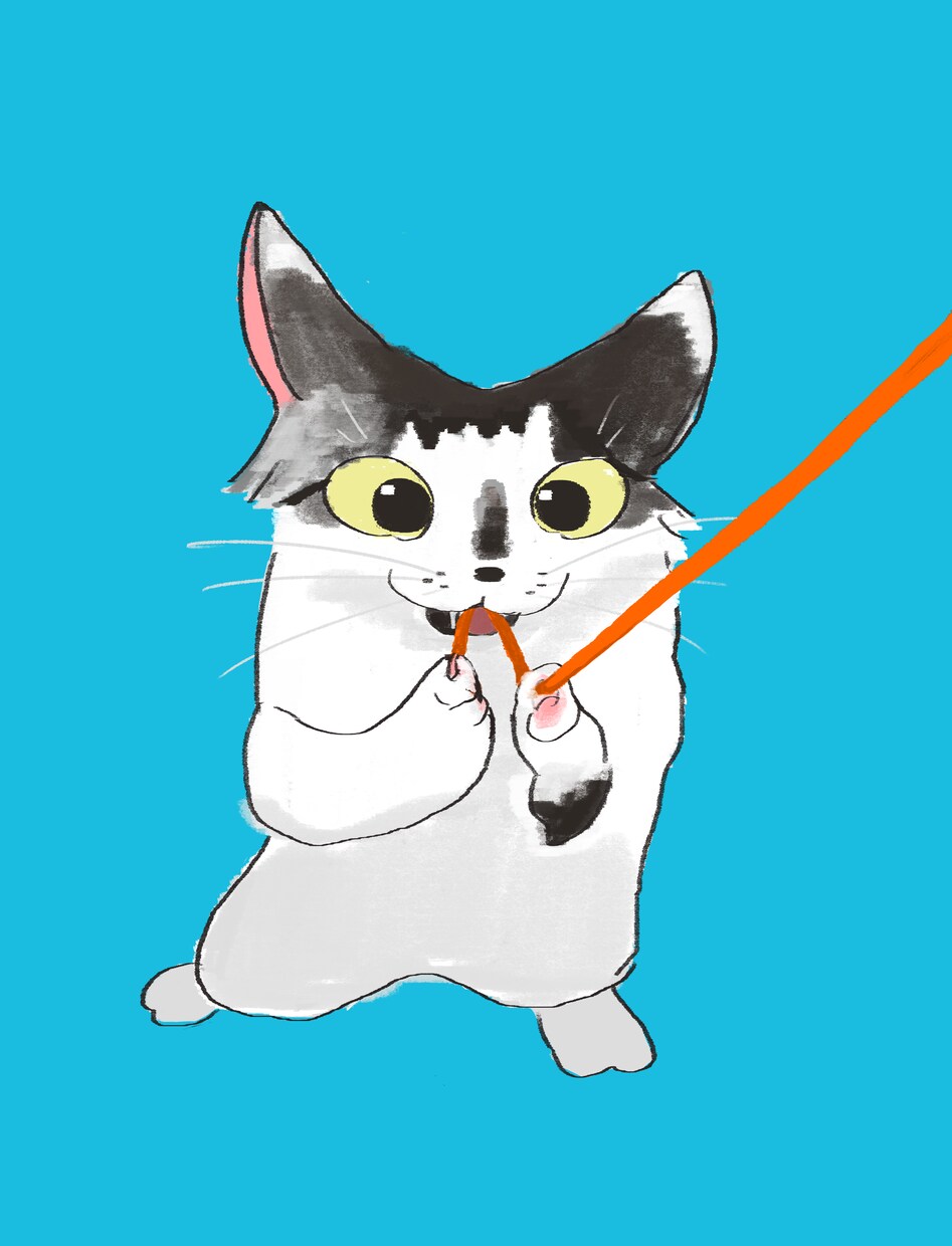 ペットの似顔絵描きます あなたのうちの子を、ポップなイラストに。 イメージ4