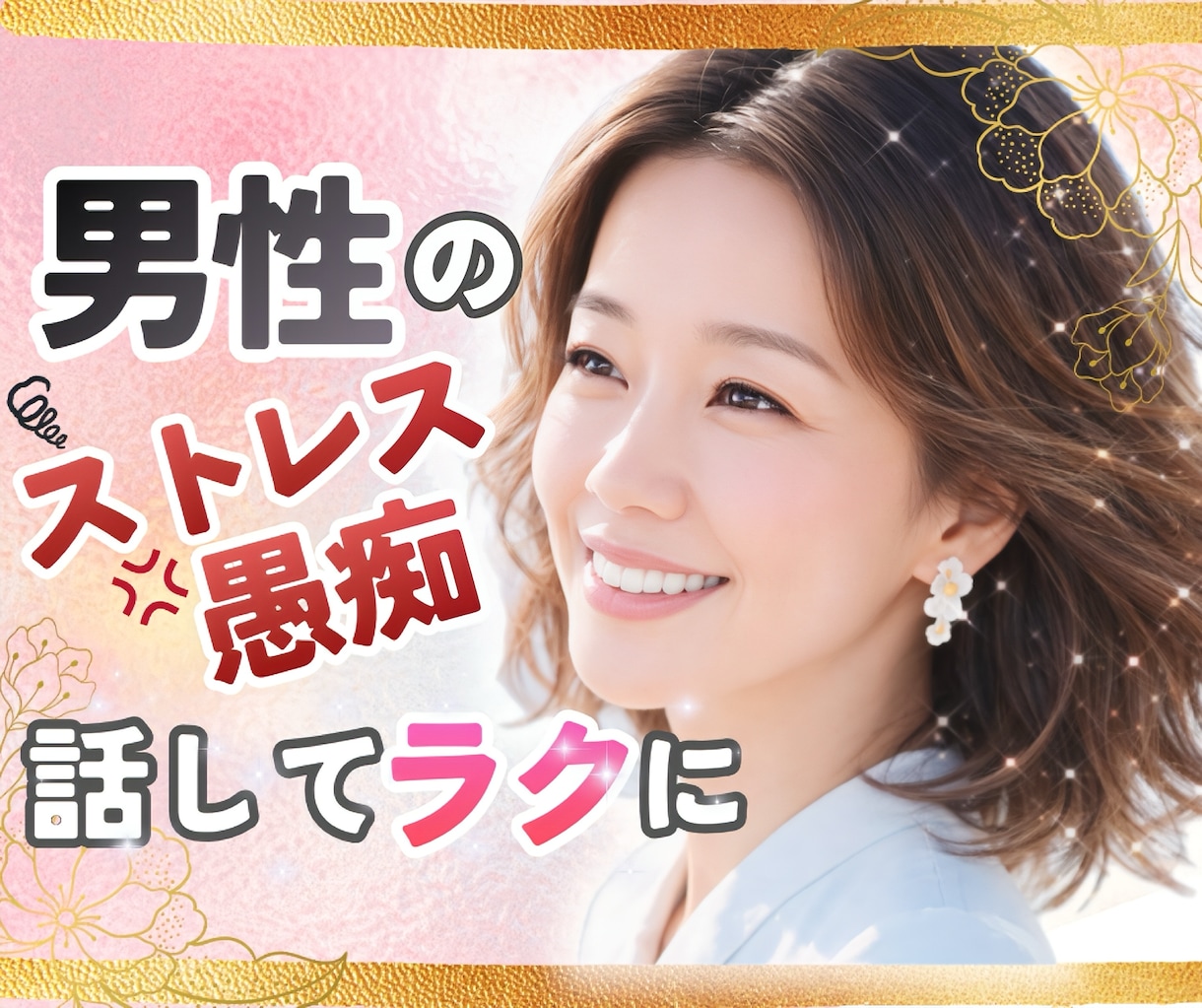 男もつらいよ‼︎日々のストレスにそっと寄り添います 男/ストレス/愚痴/イライラ/嫉妬/競争心/仕事/家庭 イメージ1