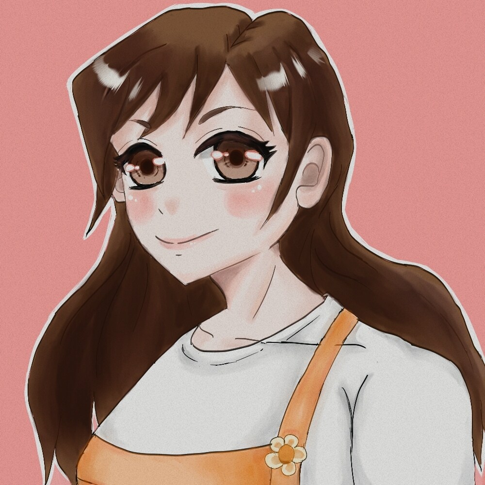 SNS用ご自身アニメ風アイコン1枚描きます SNS用にご自身をアニメキャラ風に描かせていただきます イメージ1