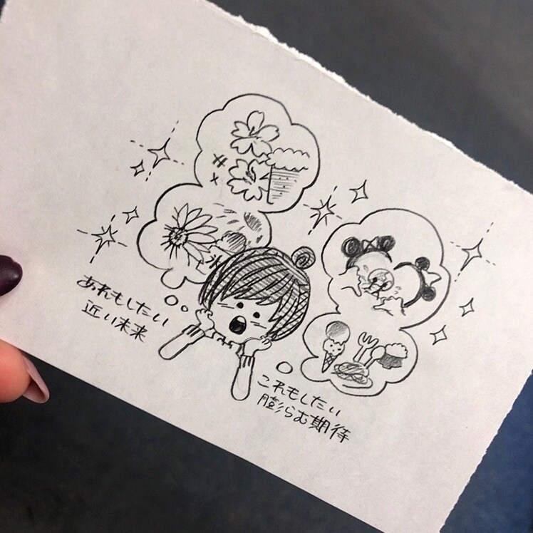 可愛いモノトーンイラスト書きます 好きを詰め込んだモノトーンイラストいかがですか？ イメージ3