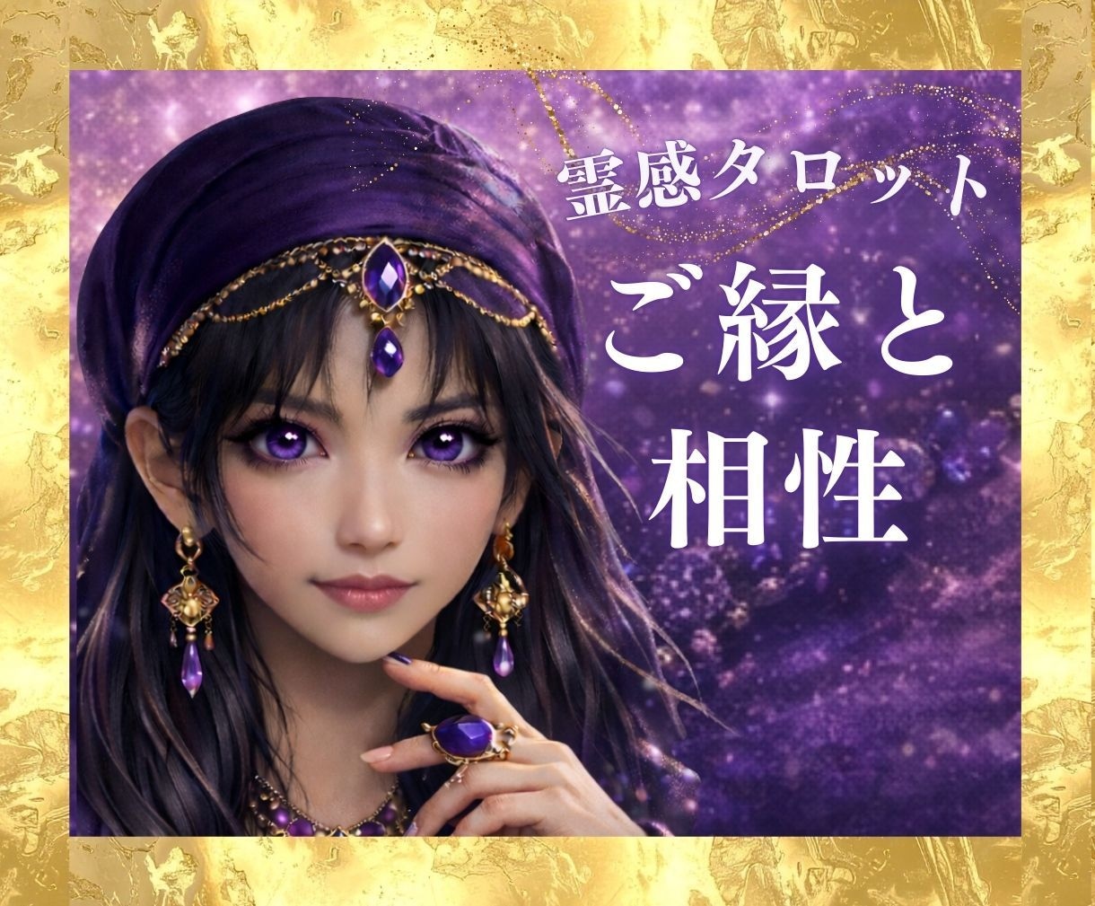 霊感占い【相性・ご縁】霊感霊視で視ます 霊感で視る二人のご縁と相性と未来｜霊感タロット鑑定 イメージ1